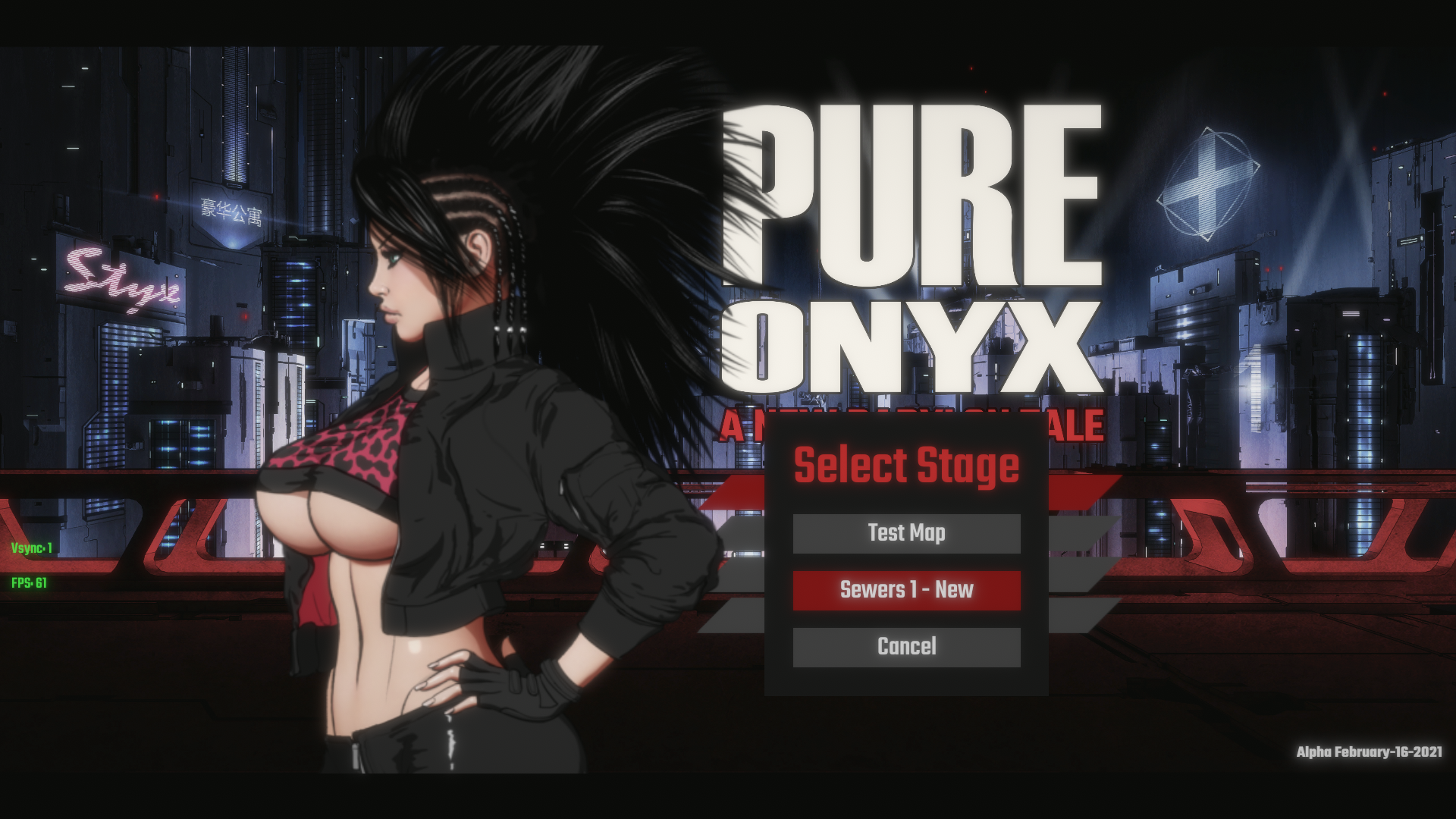 【ACT/横版格斗/3D/PC】PURE ONYX - 2021年2月15日测试版【度盘/470MB】