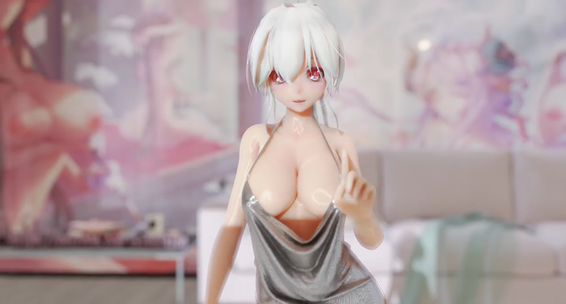 【MMD/免币】【弱音】IU - LILA【度盘云/70M】