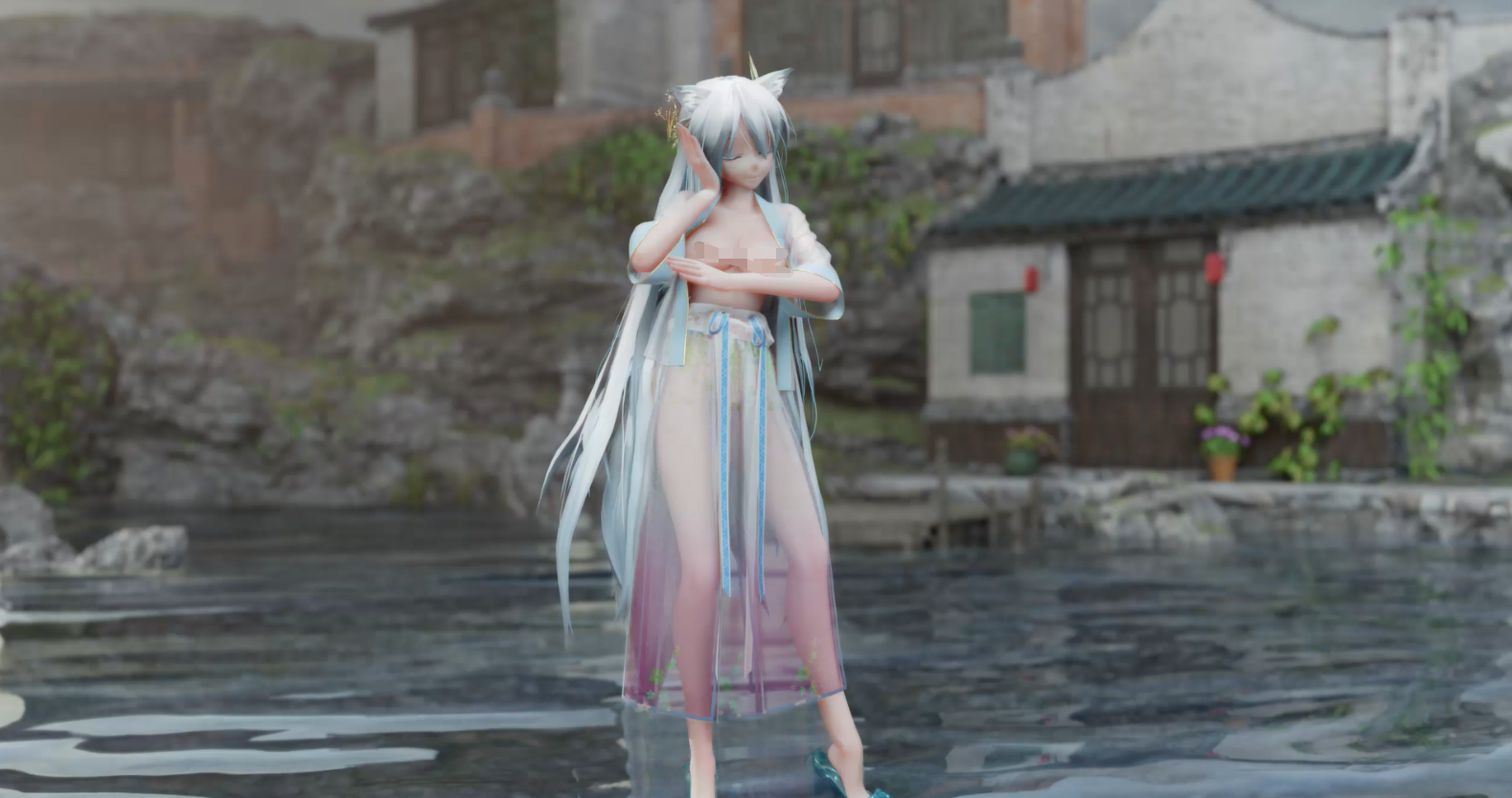 【MMD/免币】【言和】倾杯【度盘云/90M】