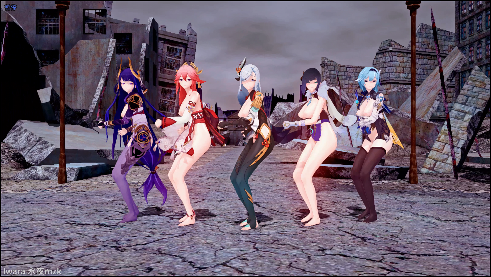 【MMD】26[原神]大姐姐们的精浴淫趴 舞啪 LUVORATORRRRRY![恋活] 1800P by永夜【度盘/1V/1.17G】