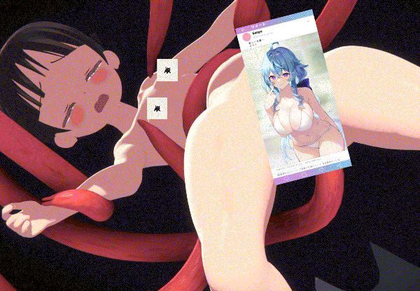 【3D同人/有修正】触手くんと全裸ちゃん（1V/2.92G）