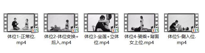【学习资料】强烈推荐，清水健体位速成教学视频【度盘/760M/5V】