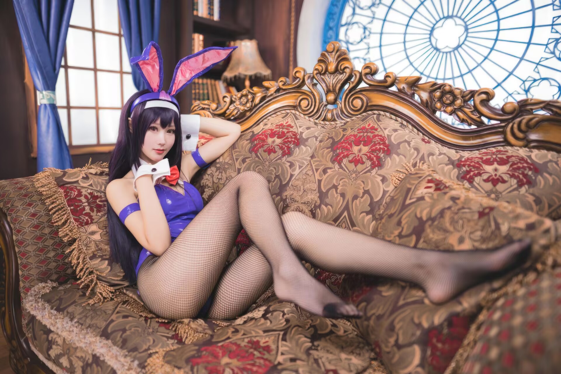 图片[4]-[COSPLAY] 羽生三未 – 路人女主 霞之丘诗羽兔女郎 [37P] [350M]-嘤嘤怪之家