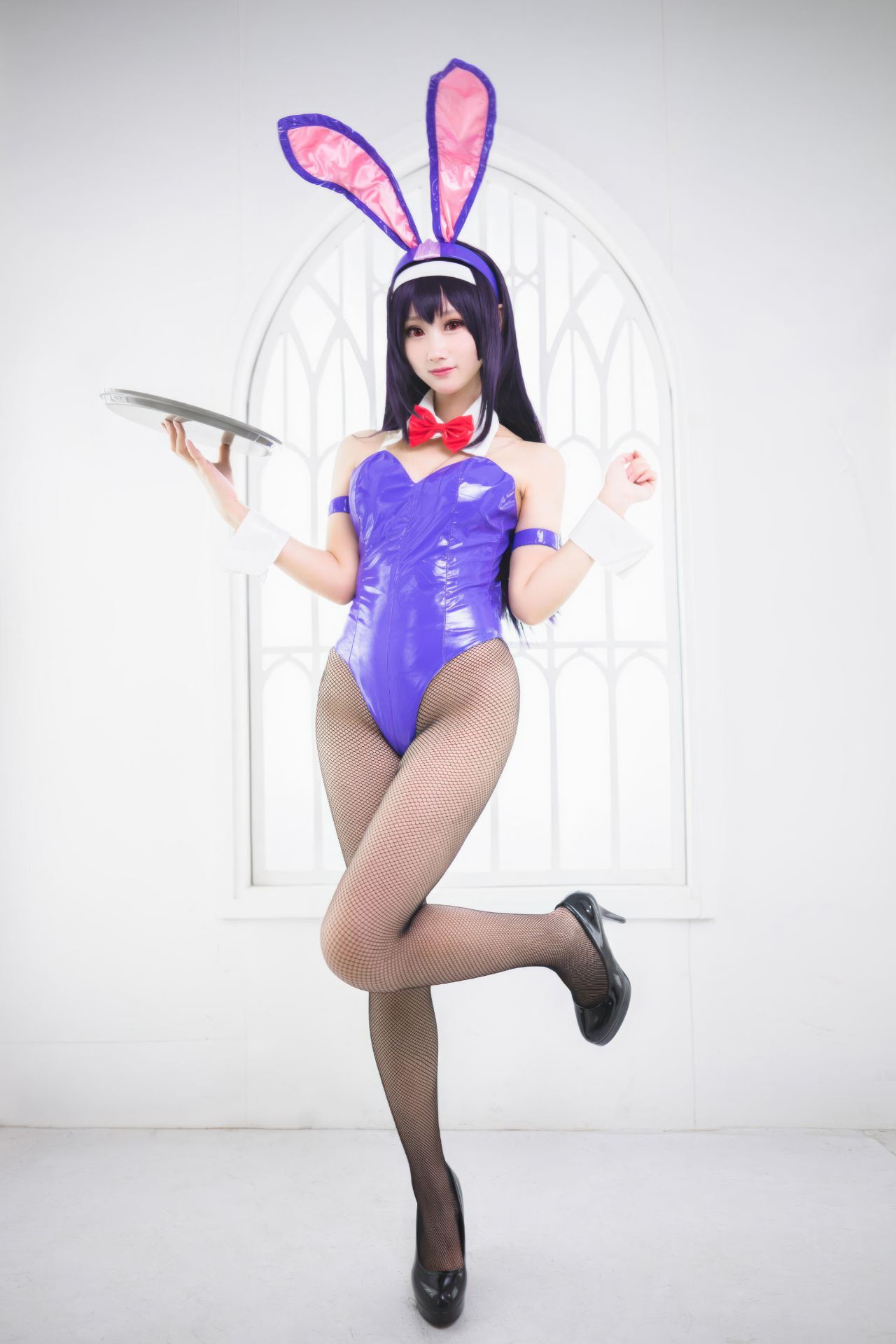 图片[3]-[COSPLAY] 羽生三未 – 路人女主 霞之丘诗羽兔女郎 [37P] [350M]-嘤嘤怪之家