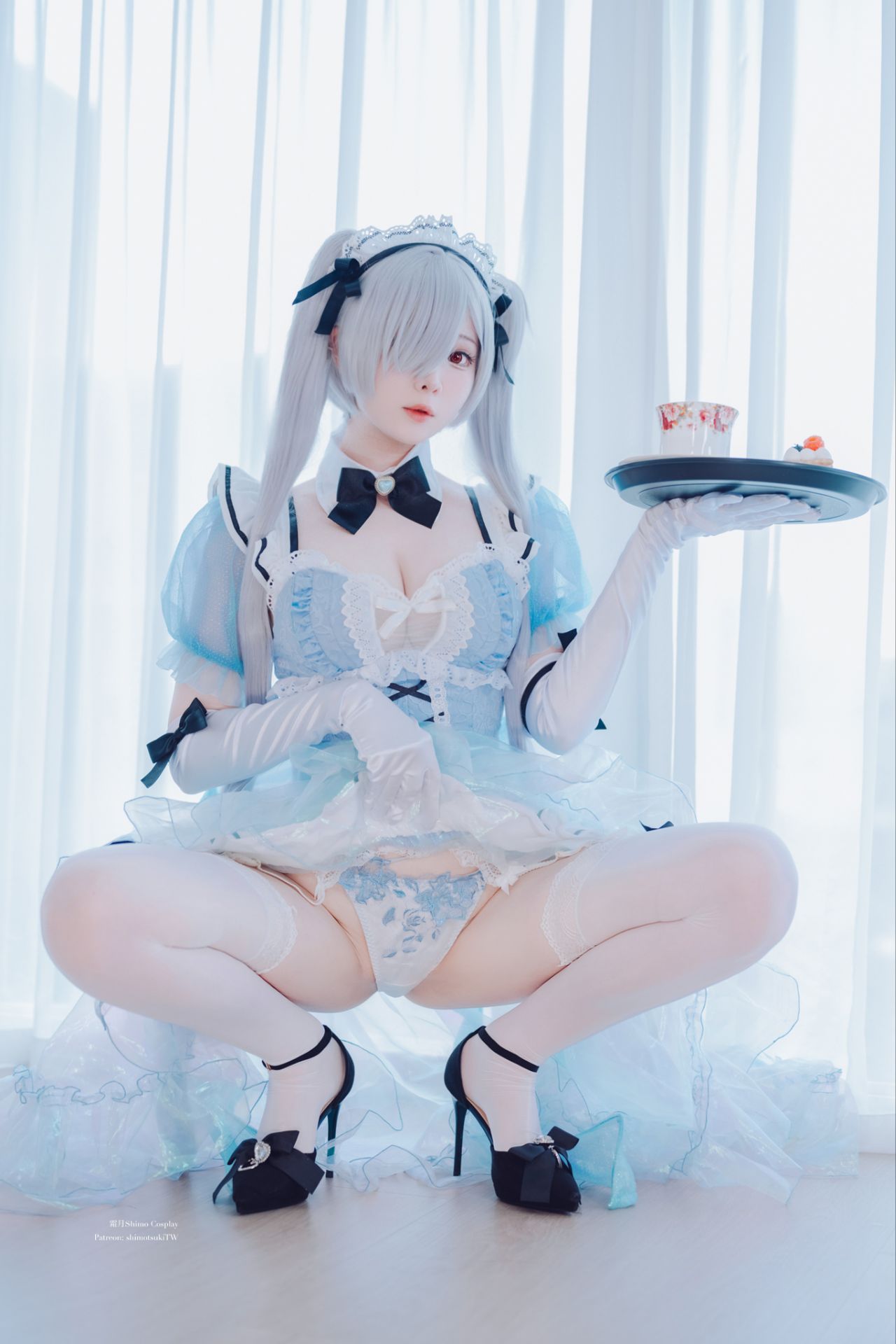 图片[4]-[COSPLAY] 霜月shimo – NIKKE 灰姑娘女仆装 VOL.2 [33P] [50M]-嘤嘤怪之家