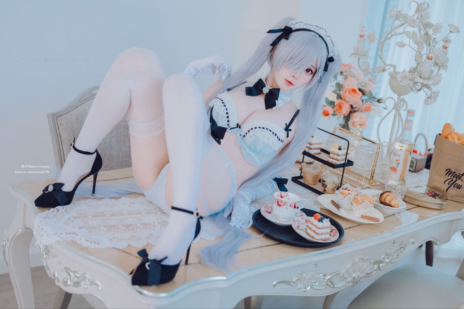 图片[2]-[COSPLAY] 霜月shimo – NIKKE 灰姑娘女仆装 VOL.2 [33P] [50M]-嘤嘤怪之家