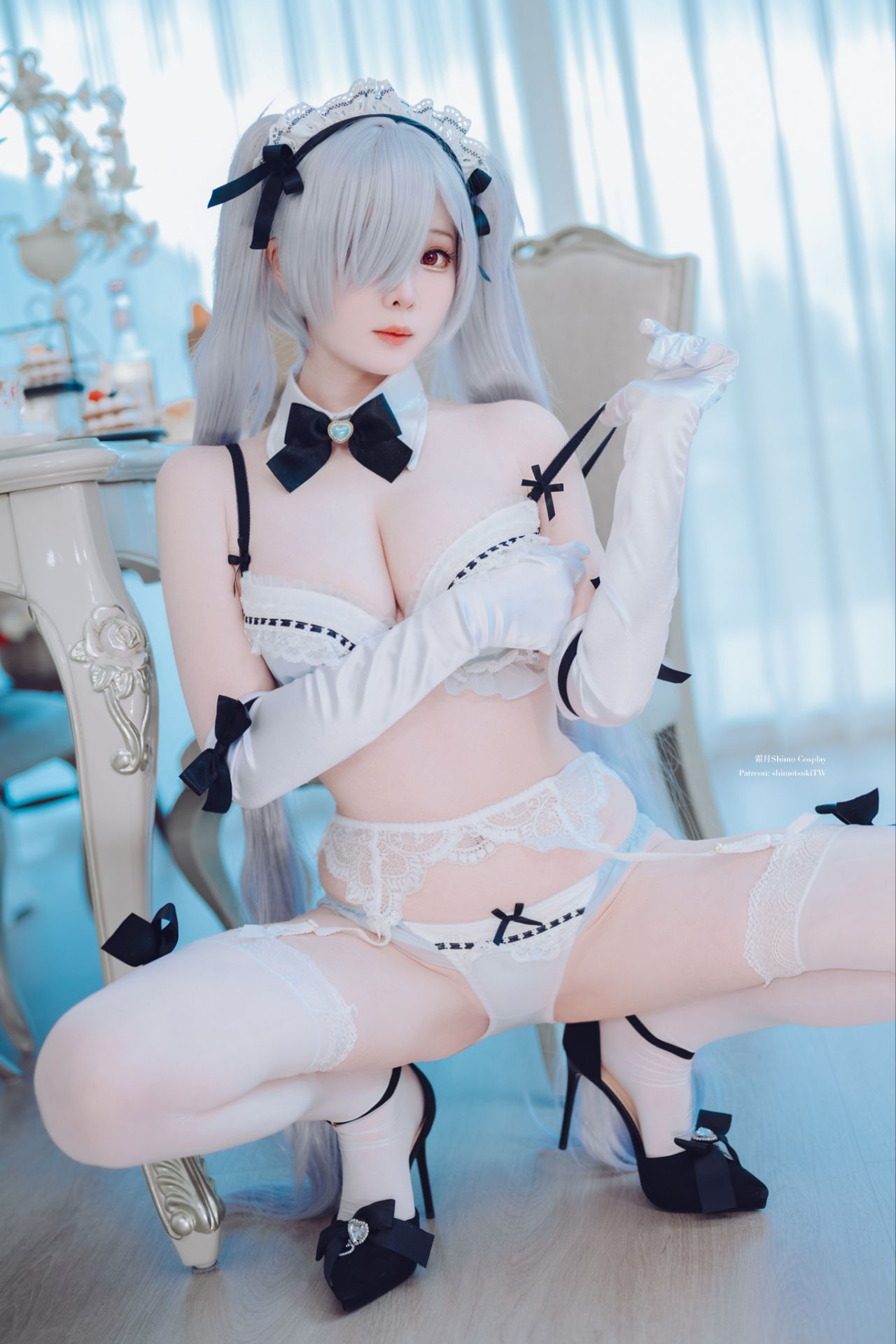 [COSPLAY] 霜月shimo - NIKKE 灰姑娘女仆装 VOL.2 [33P] [50M]-嘤嘤怪之家