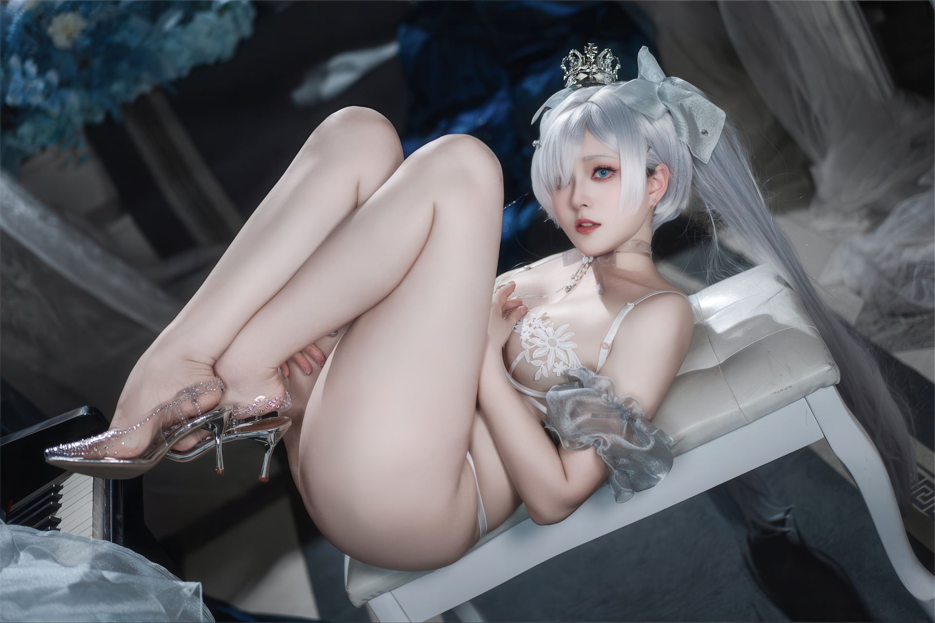 图片[3]-[COSPLAY/带视频] Natsuko夏夏子 – NIKKE 灰姑娘水晶公主 [95P 1V] [350M]-嘤嘤怪之家