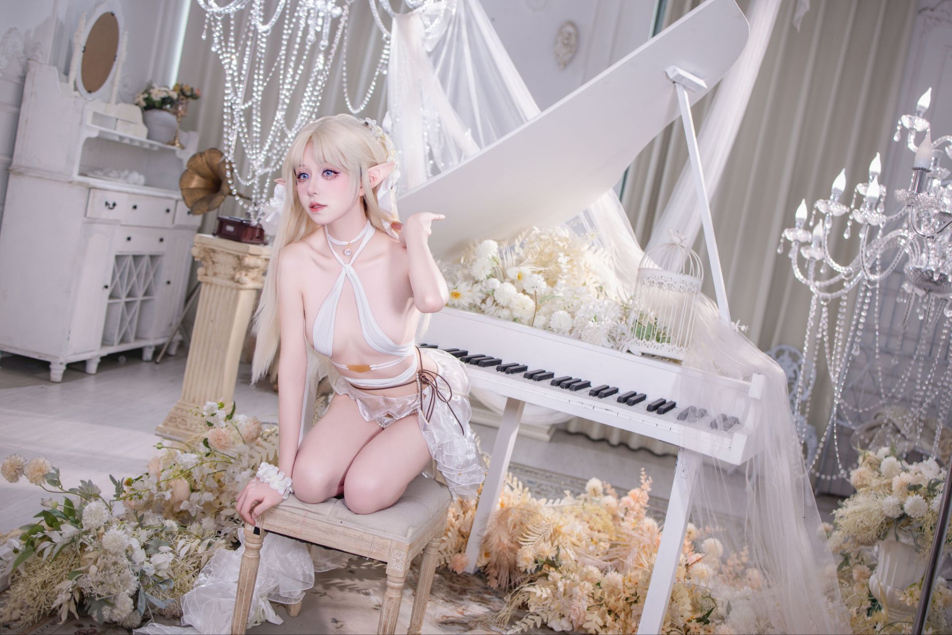 图片[2]-[COSPLAY] 双木扶苏 – 布雷斯特白天使 [40P] [900M]-嘤嘤怪之家