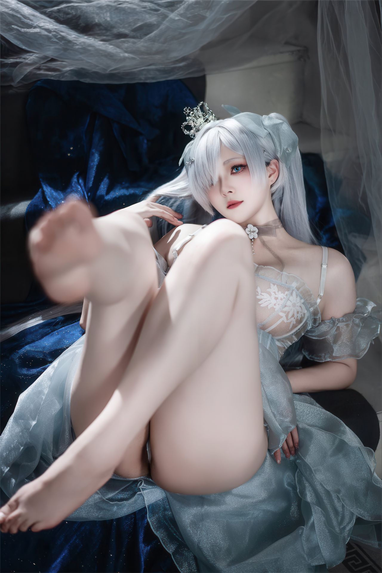 图片[2]-[COSPLAY/带视频] Natsuko夏夏子 – NIKKE 灰姑娘水晶公主 [95P 1V] [350M]-嘤嘤怪之家