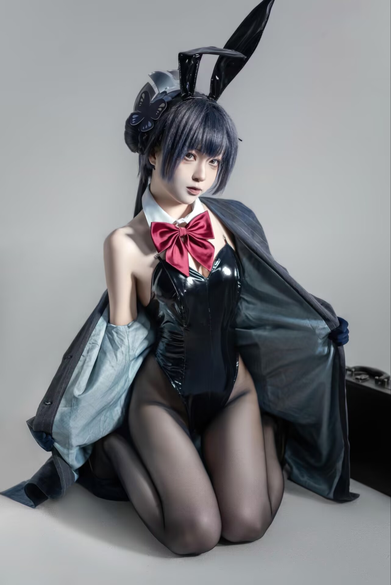 图片[3]-[COSPLAY] 矢量鱼 – 蔚蓝档案 妃咲兔女郎 [28P] [300M]-嘤嘤怪之家