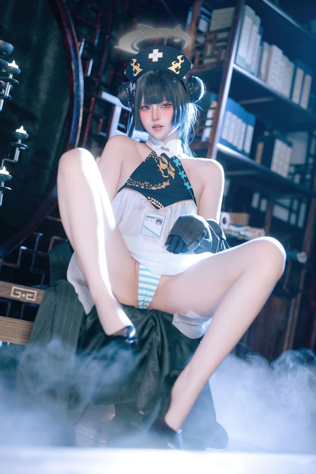 [COSPLAY] 屿鱼 - 蔚蓝档案 妃咲同人护士 [65P] [400M]-嘤嘤怪之家