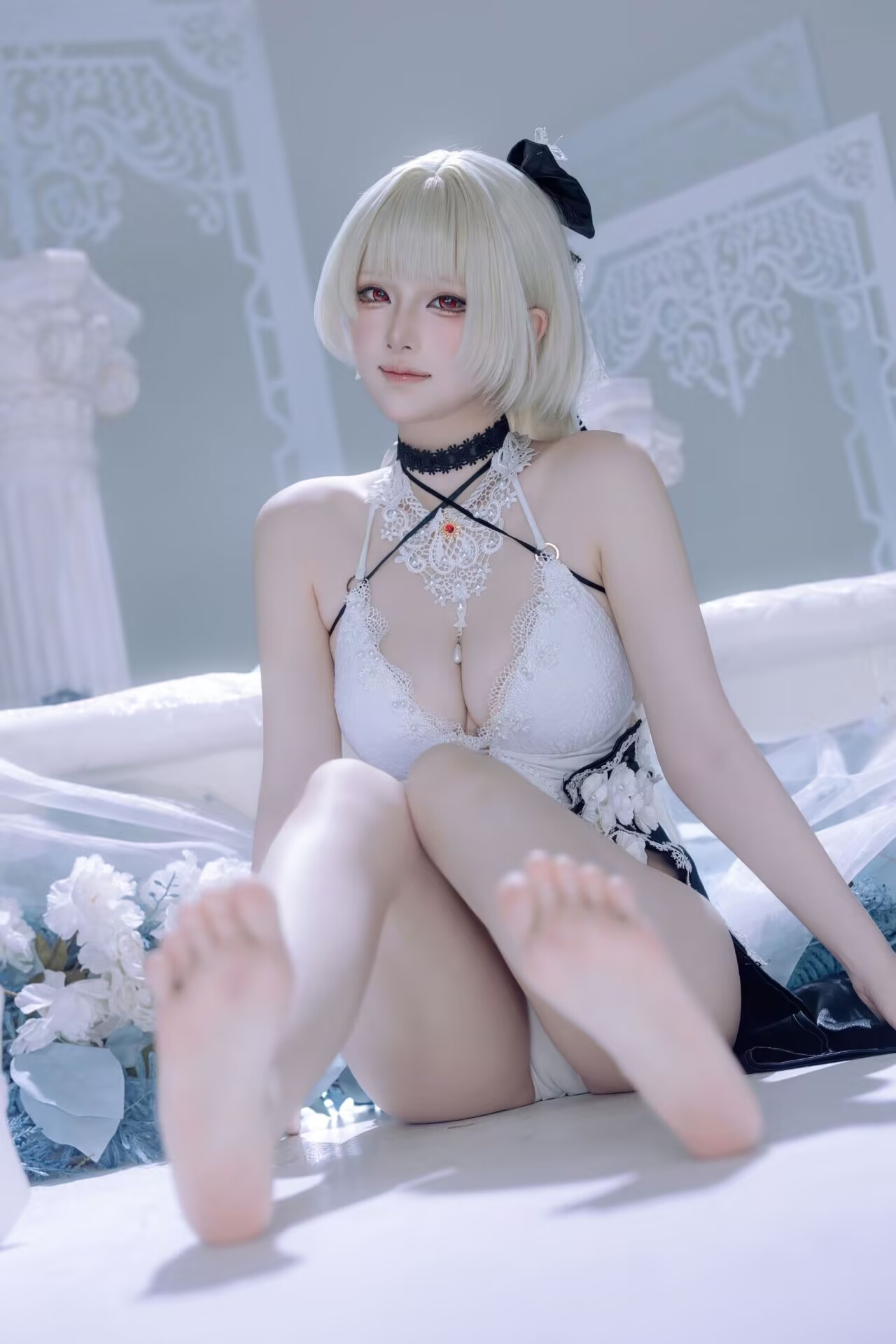 图片[3]-[COSPLAY]屿鱼 – 碧蓝航线 可畏同人礼服  [63P] [300M]-嘤嘤怪之家
