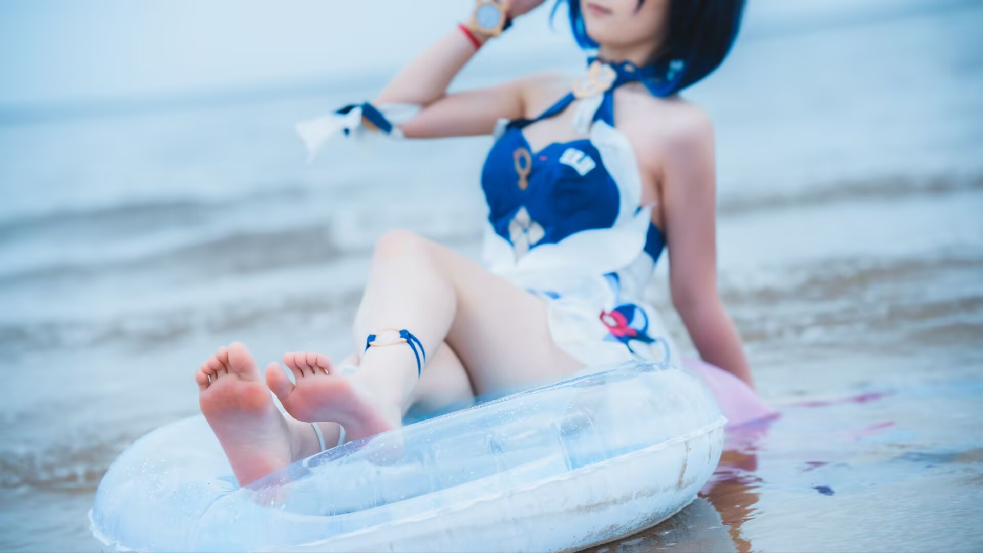 [COSPLAY] Seele麦麦 – 希儿 彼岸浪花物语·海滩 [72P] [700M]-资源巴士